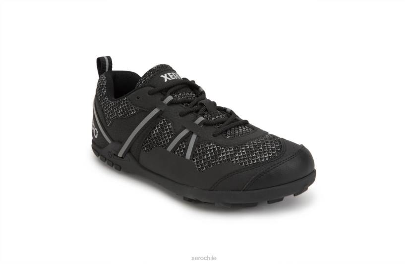 terraflex ii - zapatilla de trail running y senderismo - mujer negro 040J166 Xero Shoes