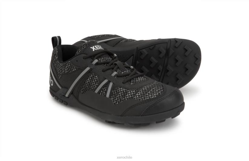 terraflex ii - zapatilla de trail running y senderismo - mujer negro 040J166 Xero Shoes