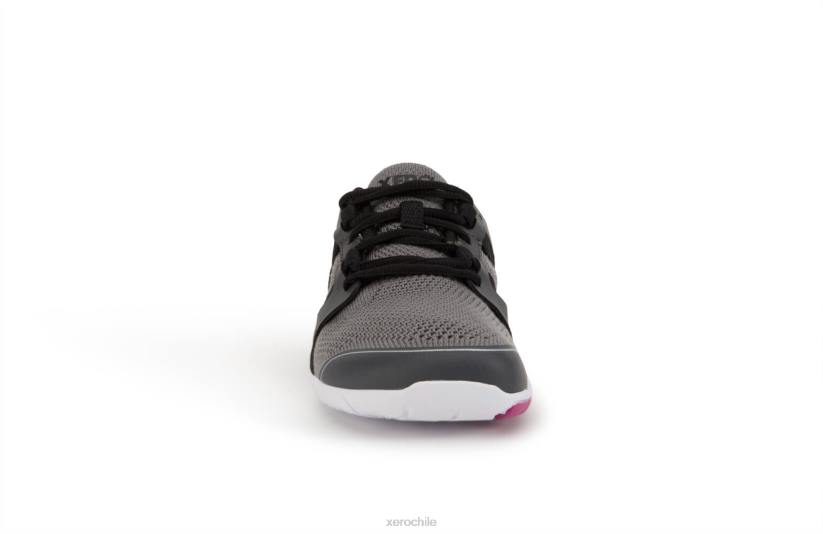 zelen: tu correcaminos ecológico gris acero / fucsia 040J147 Xero Shoes