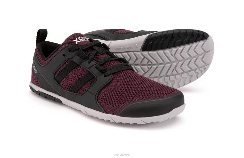 zelen: tu correcaminos ecológico higo / negro 040J146 Xero Shoes