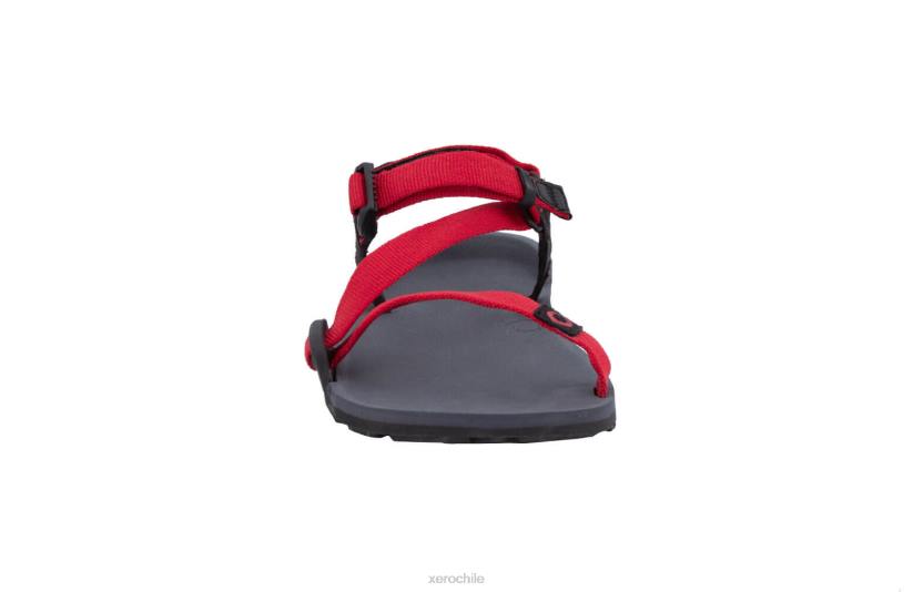 z-trail - la sandalia deportiva definitiva - niños carbón / pimiento rojo 040J226 Xero Shoes