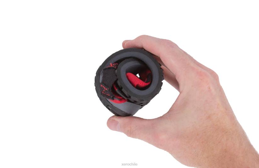 z-trail - la sandalia deportiva definitiva - niños carbón / pimiento rojo 040J226 Xero Shoes