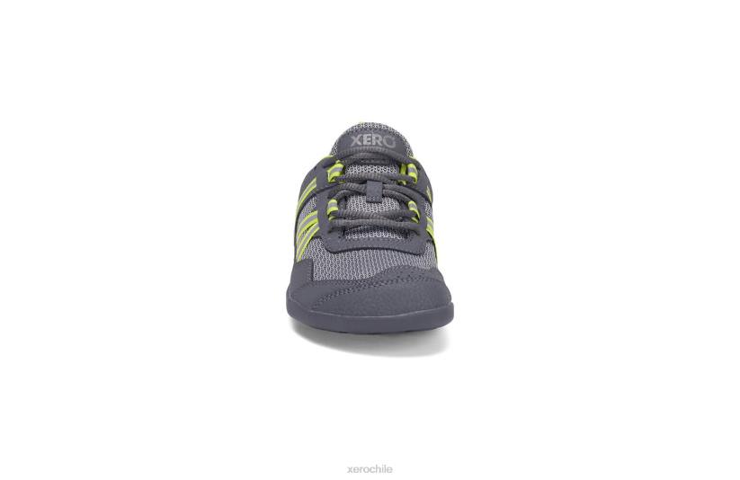 Zapatilla para correr y fitness prio - niños gris / lima 040J285 Xero Shoes