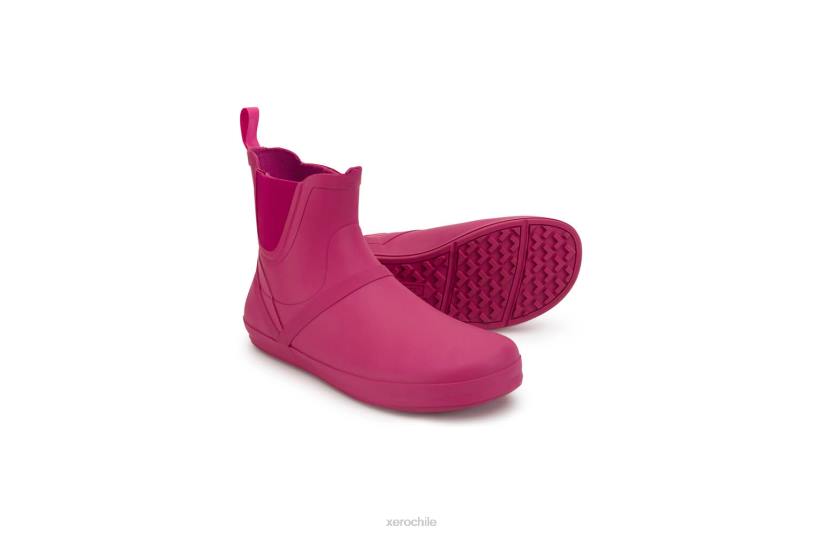 gracie - bota de lluvia minimalista fucsia 040J212 Xero Shoes
