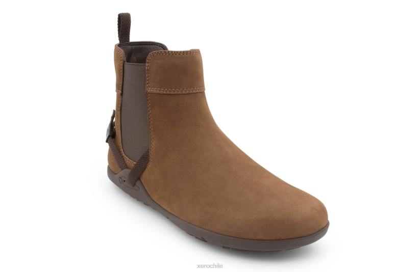 tari - botín chelsea de piel para mujer caramelo 040J219 Xero Shoes