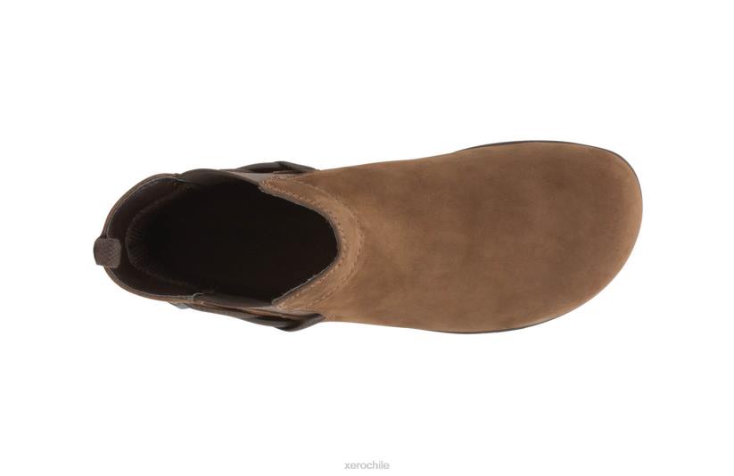 tari - botín chelsea de piel para mujer caramelo 040J219 Xero Shoes