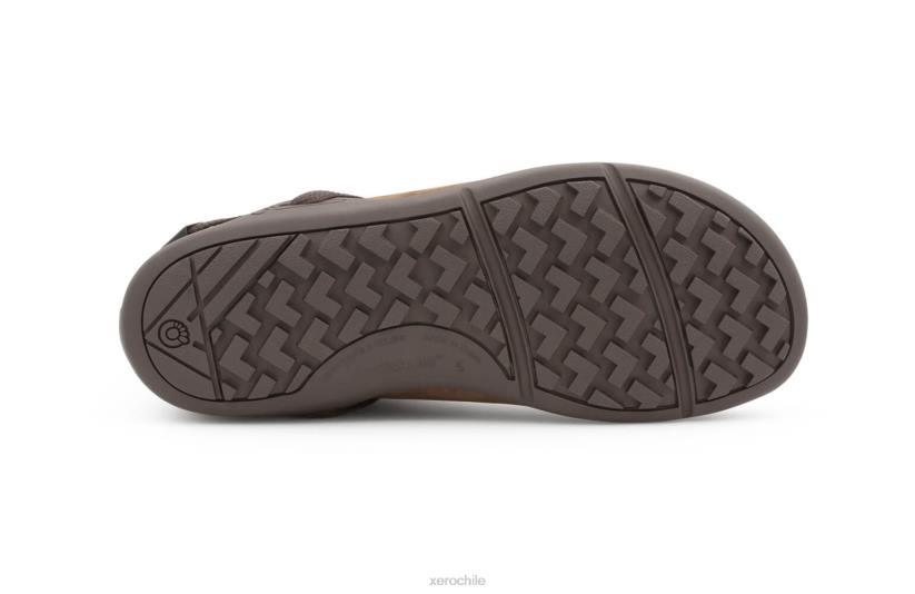 tari - botín chelsea de piel para mujer caramelo 040J219 Xero Shoes