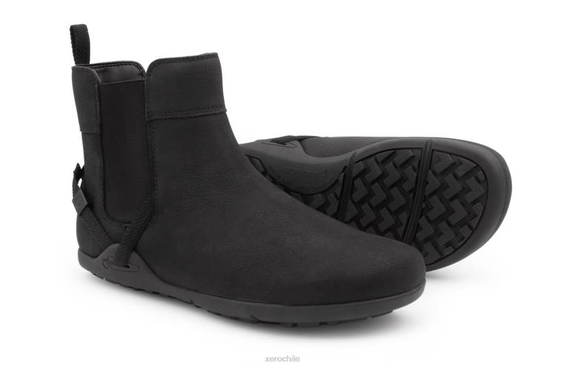 tari - botín chelsea de piel para mujer negro 040J220 Xero Shoes