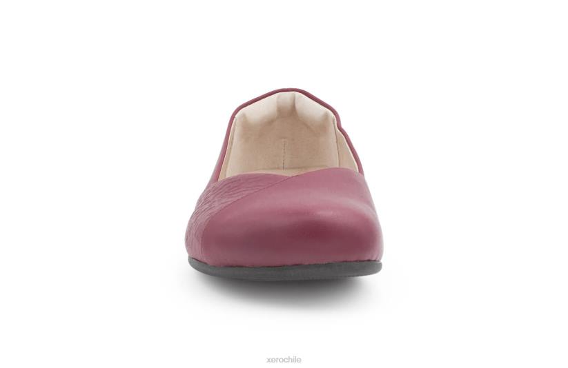 cuero fénix - piso elegante para mujer frambuesa 040J178 Xero Shoes