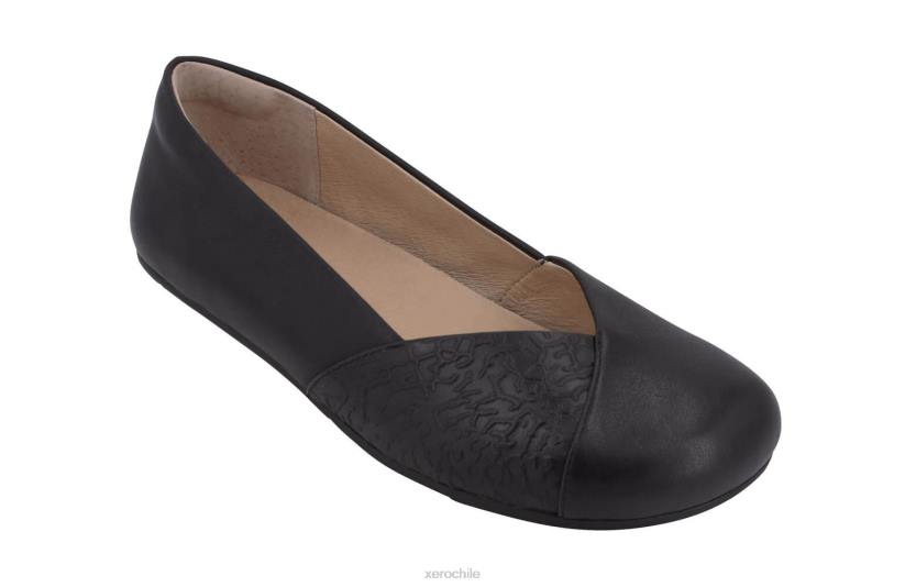 cuero fénix - piso elegante para mujer negro 040J164 Xero Shoes