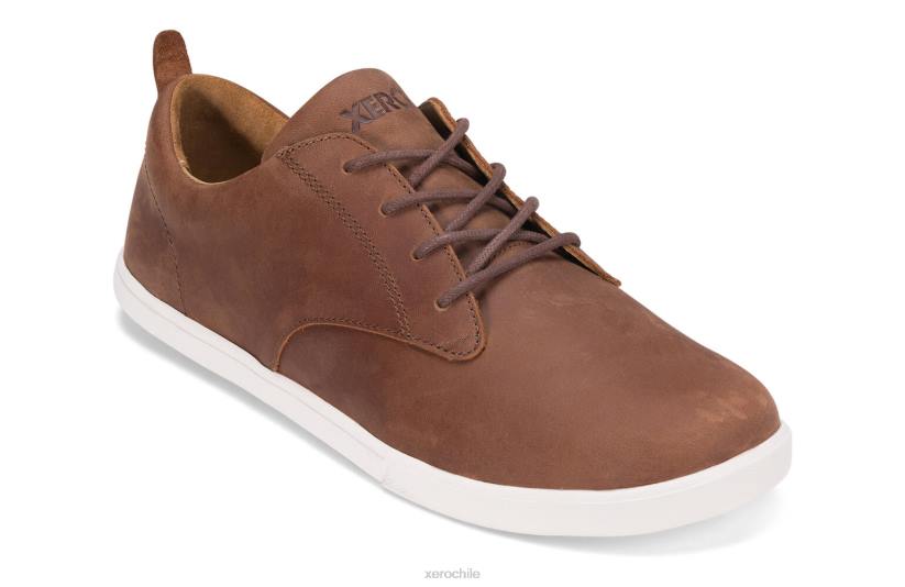 glenn - zapato de vestir-casual de cuero para hombre marrón 040J51 Xero Shoes