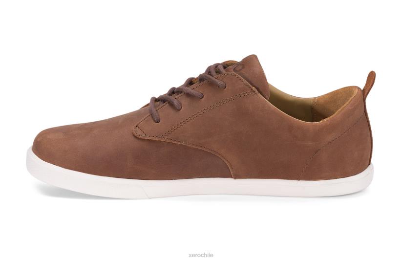 glenn - zapato de vestir-casual de cuero para hombre marrón 040J51 Xero Shoes
